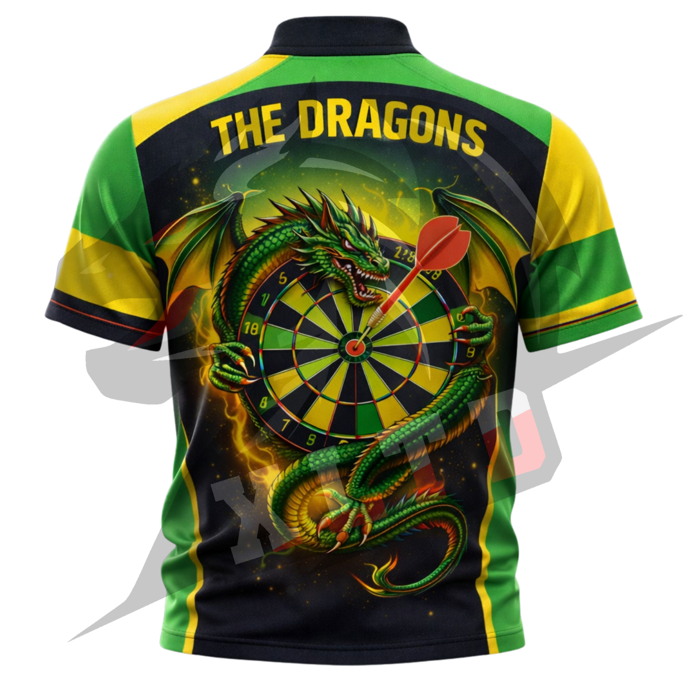 THE DRAGONS – CUSTOM FULL SUB DART SHIRT (YOUTH)