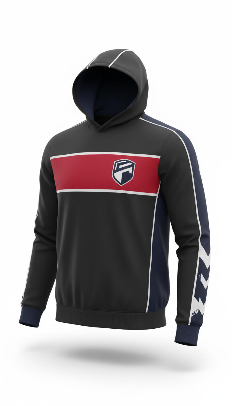 Sublimated Warm-Up Top With Raglan Cut