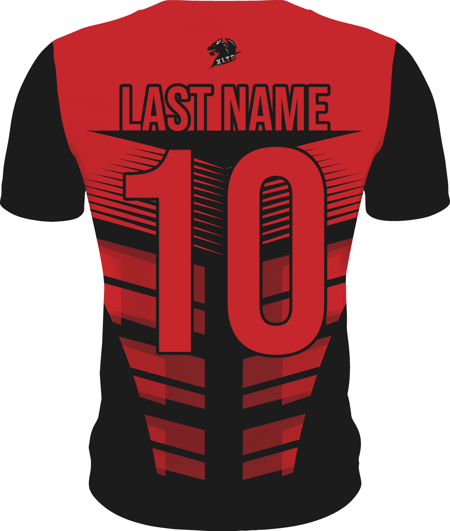 Red Boxy Softball Custom Shirt - XLTD Sportswear