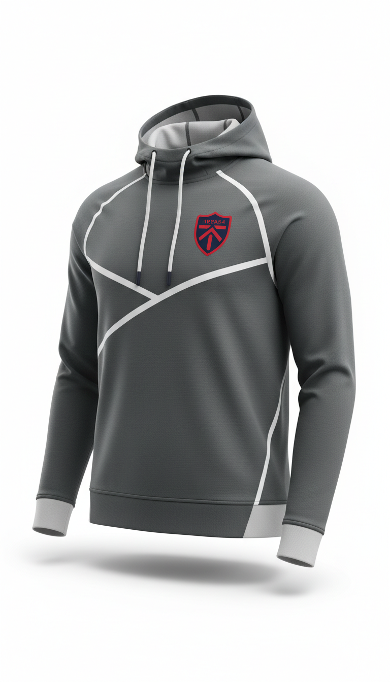 Performance Hoodie With Breathable Panels