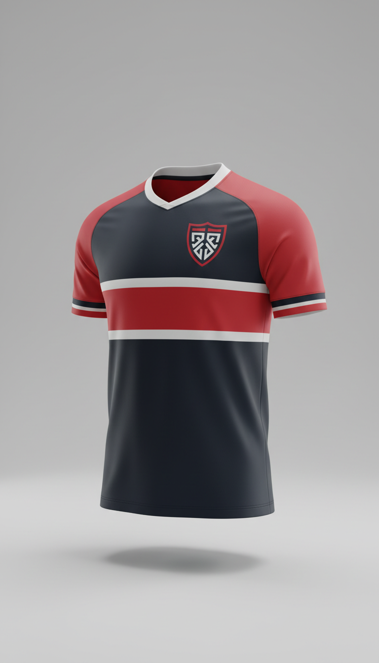 Custom-Fit Jersey With Tapered Sleeves