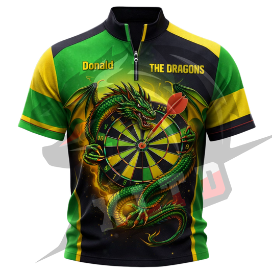 THE DRAGONS – CUSTOM FULL SUB DART SHIRT (TODDLER)